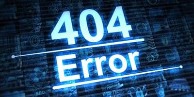 errores web de servicios - error 404